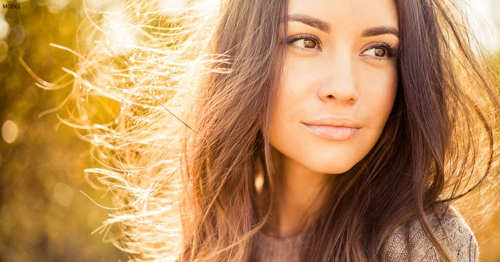 Woman smiling after receiving fillers in Vero Beach, FL