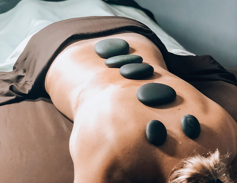 Hot stone treatment