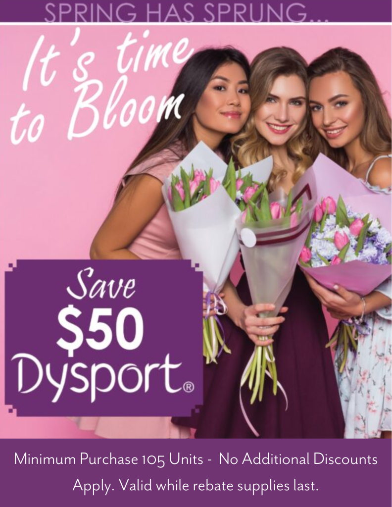 It's Time To Bloom | Save $50 on Dysport®