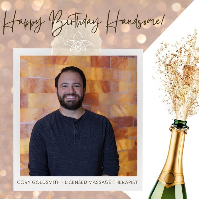 HAPPIEST OF BIRTHDAYS 🎉

Happy birthday to one of our wonderful massage therapist Cory! 
Cory specializes in deep tissue and Myofascial release. Call us today to schedule your next treatment with Cory!
