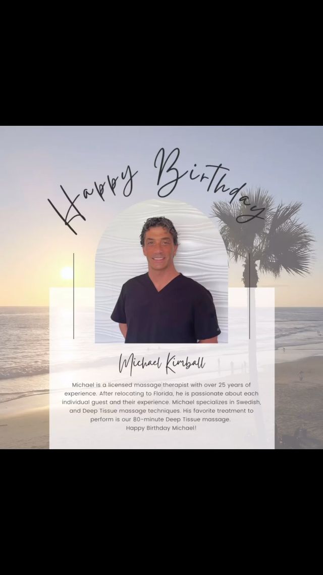 Happy Birthday Michael! 🥳

You are a wonderful asset to our White Orchid team! Thank you for your hard work and passion! We hope you enjoy your day!